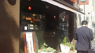 地下鉄京橋駅の真上にあります。