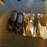 使い瀬手のスリッパ