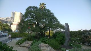 変わった形状の石碑