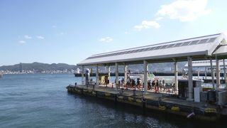 船の発着所。