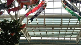 鯉のぼりが見られた