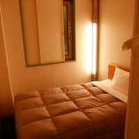 シングル部屋の様子　ちょっと狭い