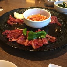 肉のセットメニュー