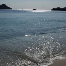 驚くほどの透明度