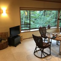 リラックスできる客室