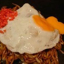 初チャレンジの焼きそばも美味