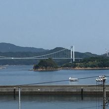 能島が見えます