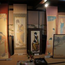 竹久夢二の作品も展示されていました