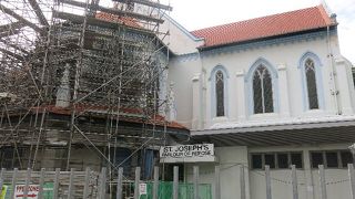 こちらも改装中