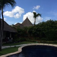 プライベートプールがある素敵なヴィラ