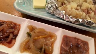 地ビールと北海道らしいメニュー