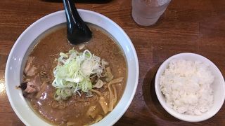 かなり熱くて美味いラーメン！