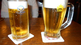 ビヤホールライオン 狸小路店  通常150ｇのステーキが200ｇに