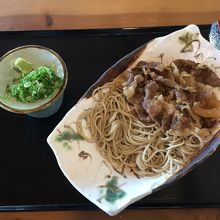 近江牛のせざる蕎麦