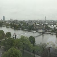 部屋から見たマイン川