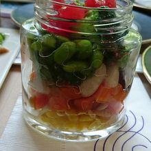ジャーサラダを自分で作れます