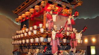 迫力のある屋台