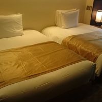 ベッドルームもゆったりとしています