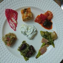 前菜の一部
