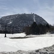 山頂まで簡単に行けます