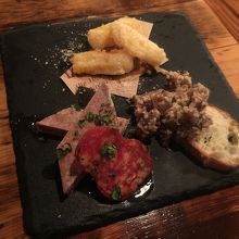 お疲れセットの前菜