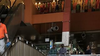 インドの雰囲気満載のエリア