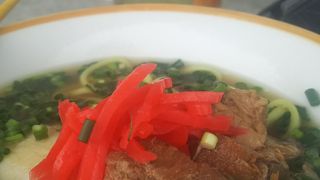 海畑（イノー）のソーキそばはかなり美味しい