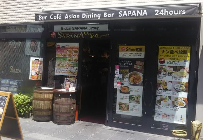 水道橋のアジアン料理の店