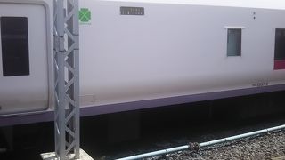 上野から茨城方面、福島方面に向かう特急電車