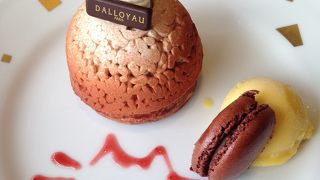 デコレーションしてもらうケーキセット