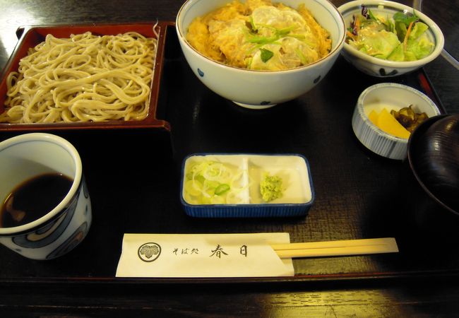 普段使いのお蕎麦屋さん