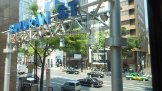 銀座晴海通りから