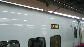 東京９時12分発とき311号新潟行きは大宮～新潟間ノンストップ運転です