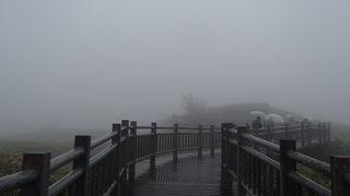霧がすごかった！！