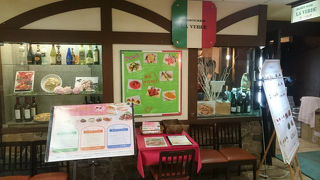 カルボナーラで有名なイタリアン