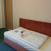 シングルなので狭いベット