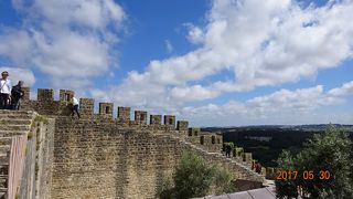 城壁はぐるりと一周できます！