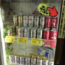 新潟の地ビールも売っています