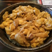 美味しいうにを食べられて満足でした。