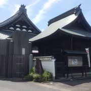 宿場町のお寺