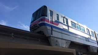 伊丹空港に行く時はモノレールが便利。