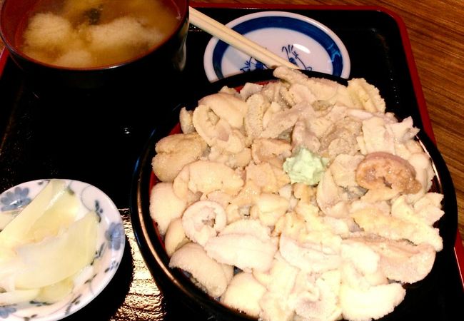 美味しいうに丼