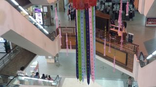 古いショッピングセンター