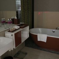 バスルームも広くて快適です