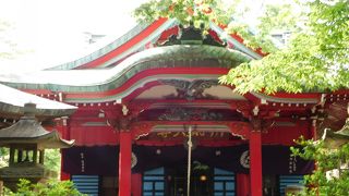 弁天池にあります