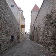 旧市街の城壁(タリン）