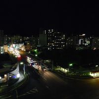 客室からの夜景