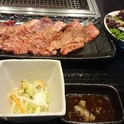 リーズナブルな和牛ランチ