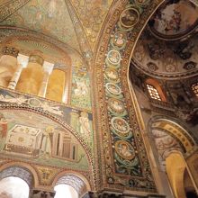 内部のモザイク