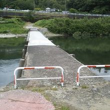 旧若井沈下橋